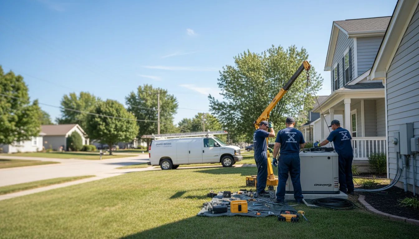Generator Installation in Owensville, IN near me
